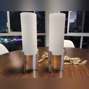 Nambe Table LAMPS - Set of Two